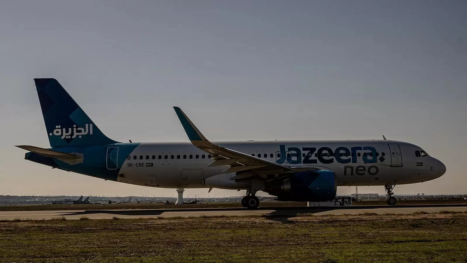 طائرة ايرباص A320 تابعة لطيران الجزيرة