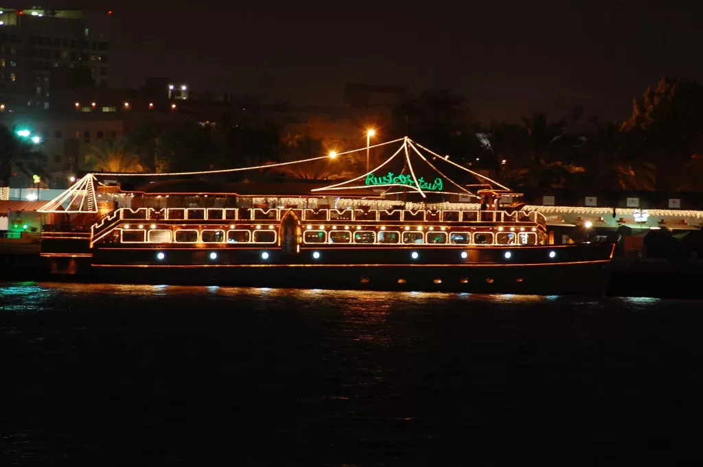 Al Boom: Dinner Inside a Ship Built in Calicut in 1979