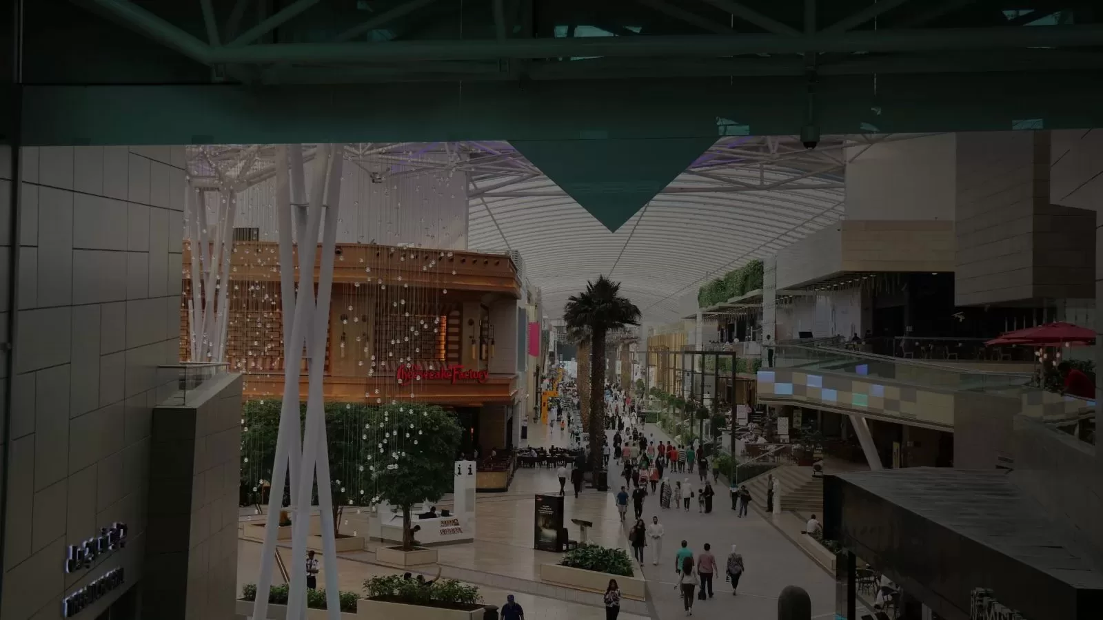 The Grand Avenue arcade at the Avenues mall in Kuwait