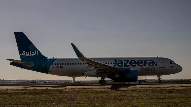 A Jazeera Airways Airbus A320neo aircraft