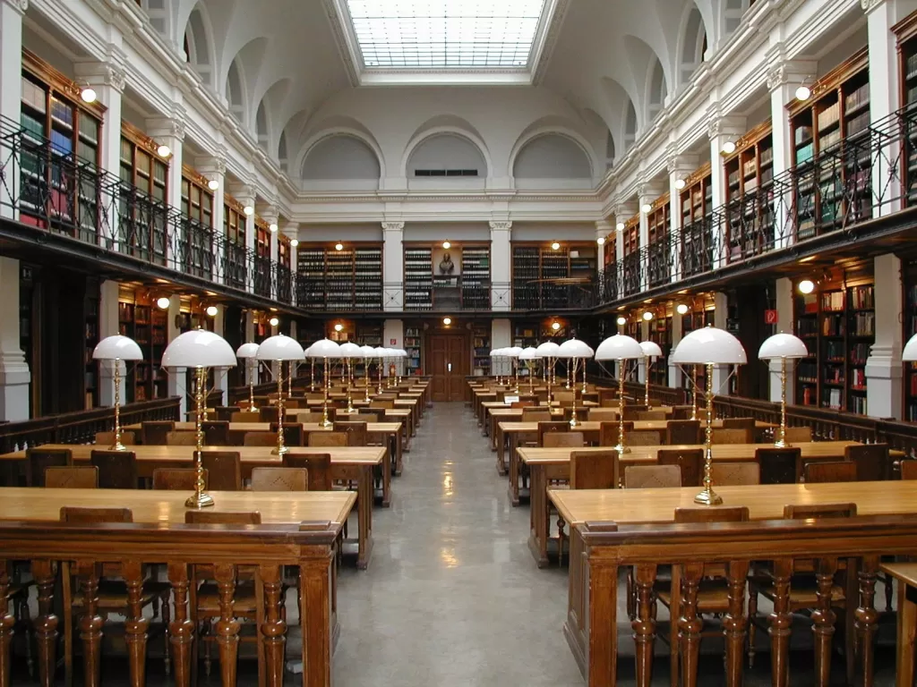 The National Library: Twelve Halls, and a Theatre Seating Two Hundred and Ninety