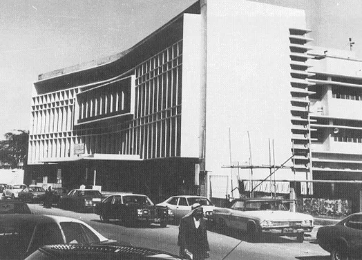 The Mubarakiya school building in Kuwait