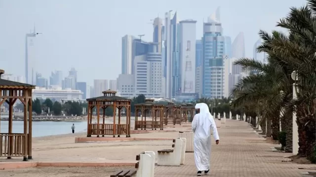 A view across Kuwait