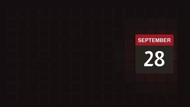 28 September