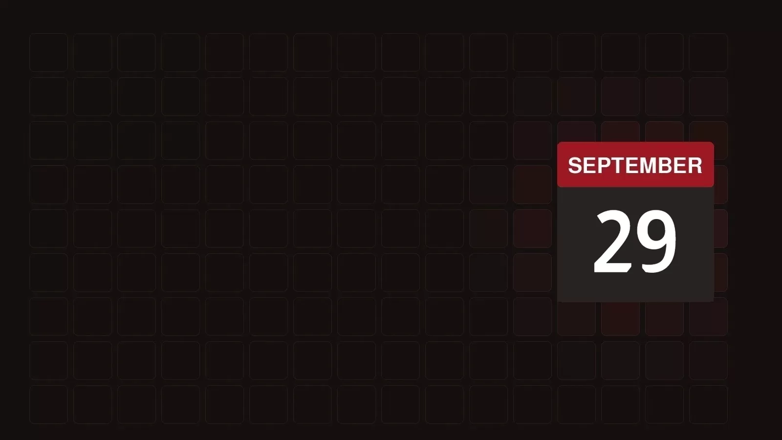 29 September