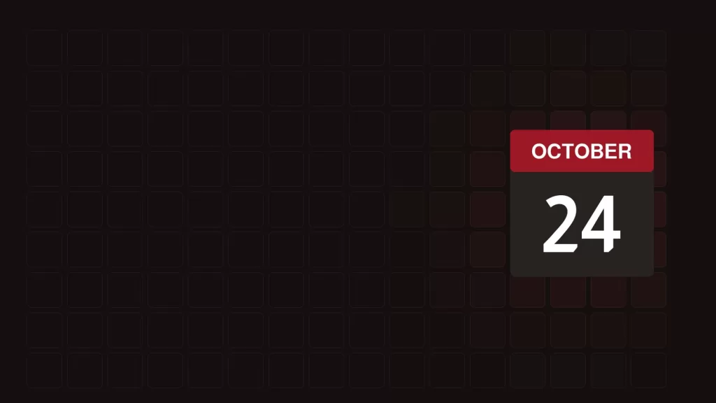 24 October: What Happened On This Day